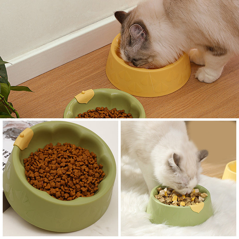 Plastic Pet Bowl Dish Double Bowl