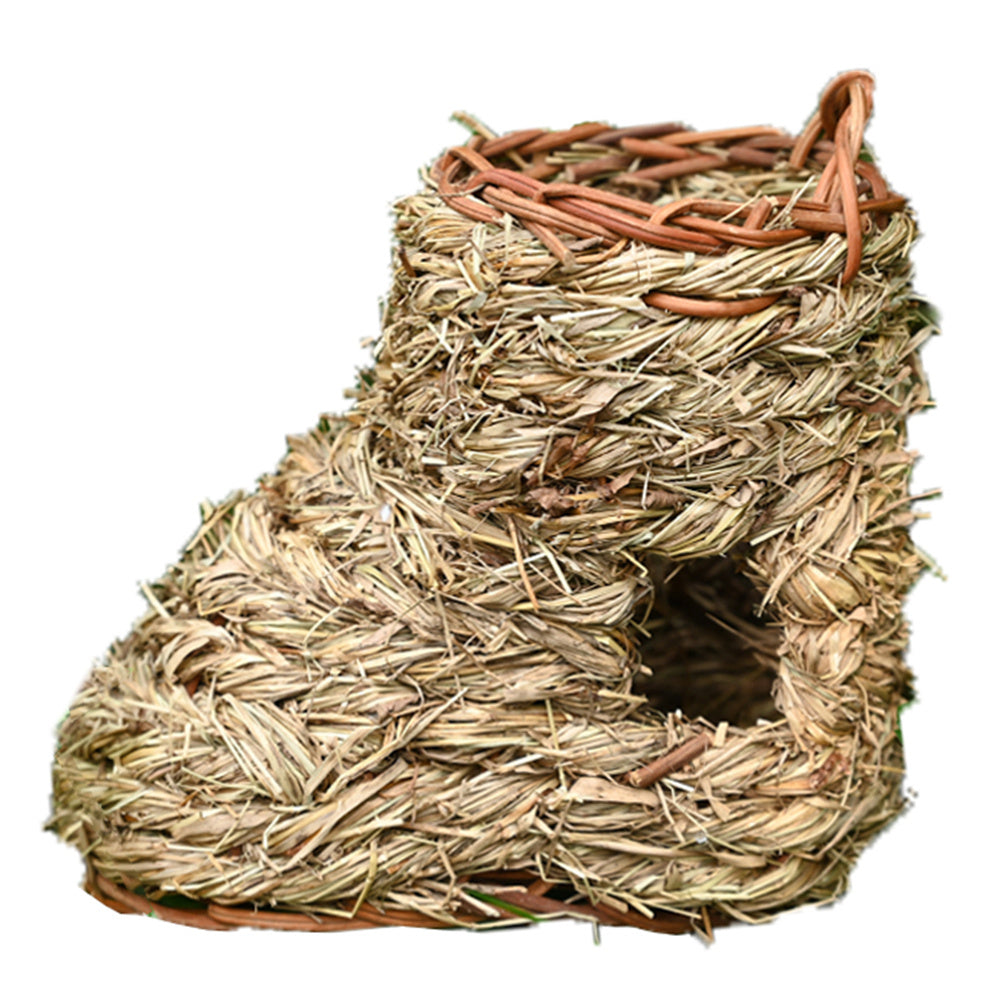 Hand-woven bird nest