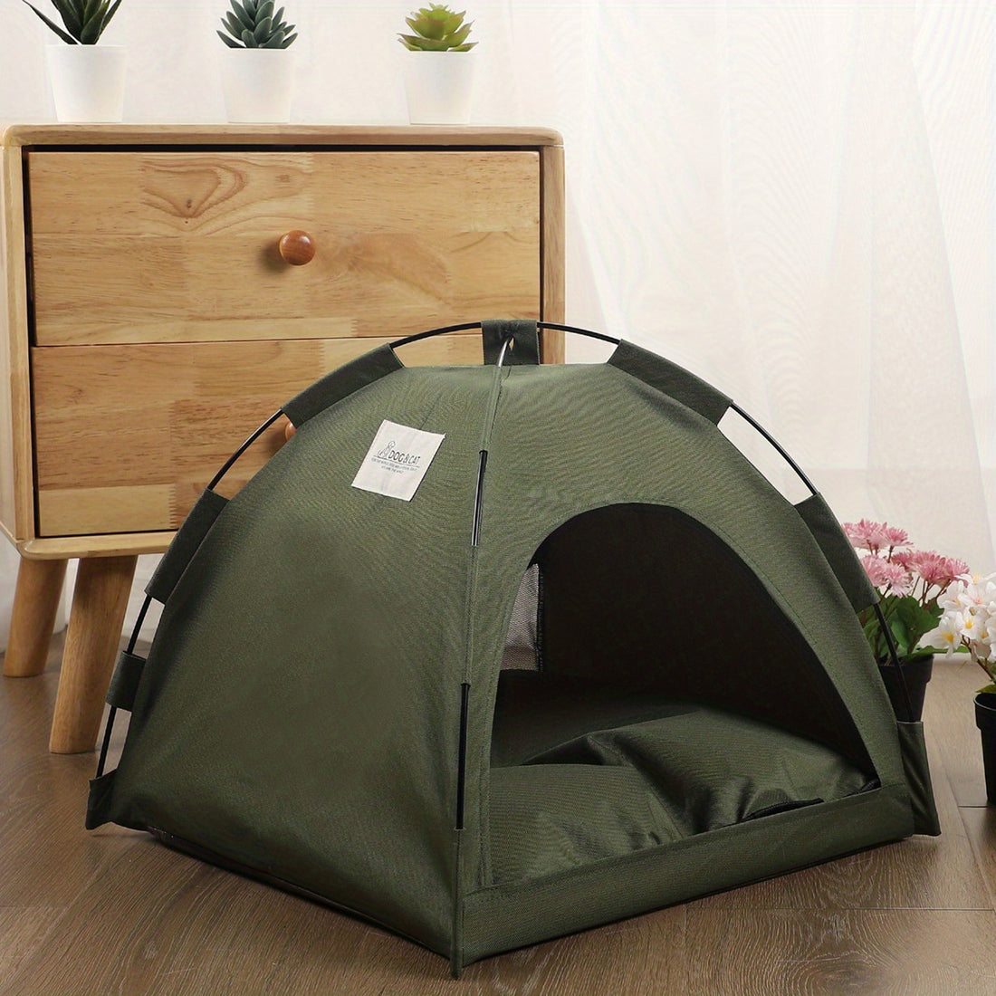 Cat Tent Bed With Removable Non-Slip Soft