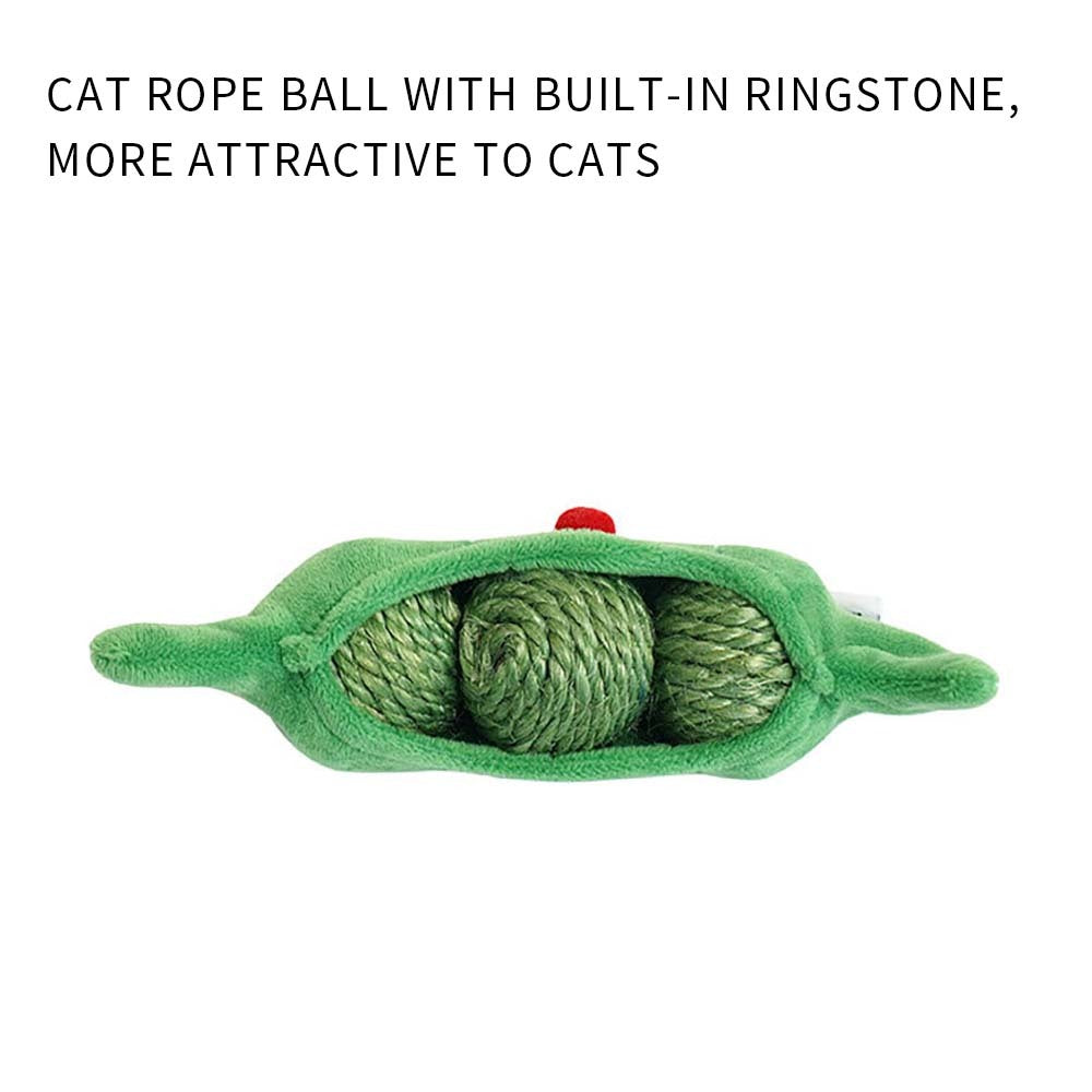 3PCS Cat Toy Balls, Interactive Pet Play