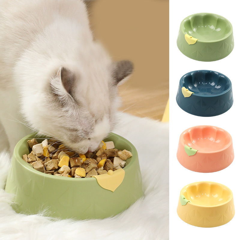 Plastic Pet Bowl Dish Double Bowl