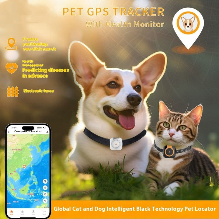 Pet GPS Global Locator Health Monitoring