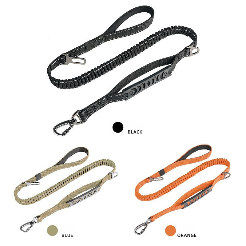 Pet Holding Rope Buffer Reflective Traction Belt