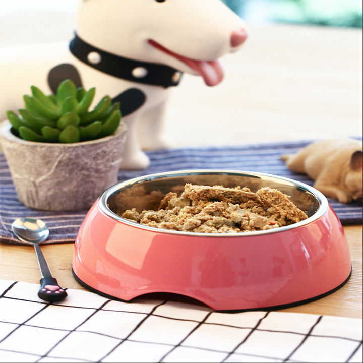 Dog Supplies Bowls Large Stainless Steel Bowls