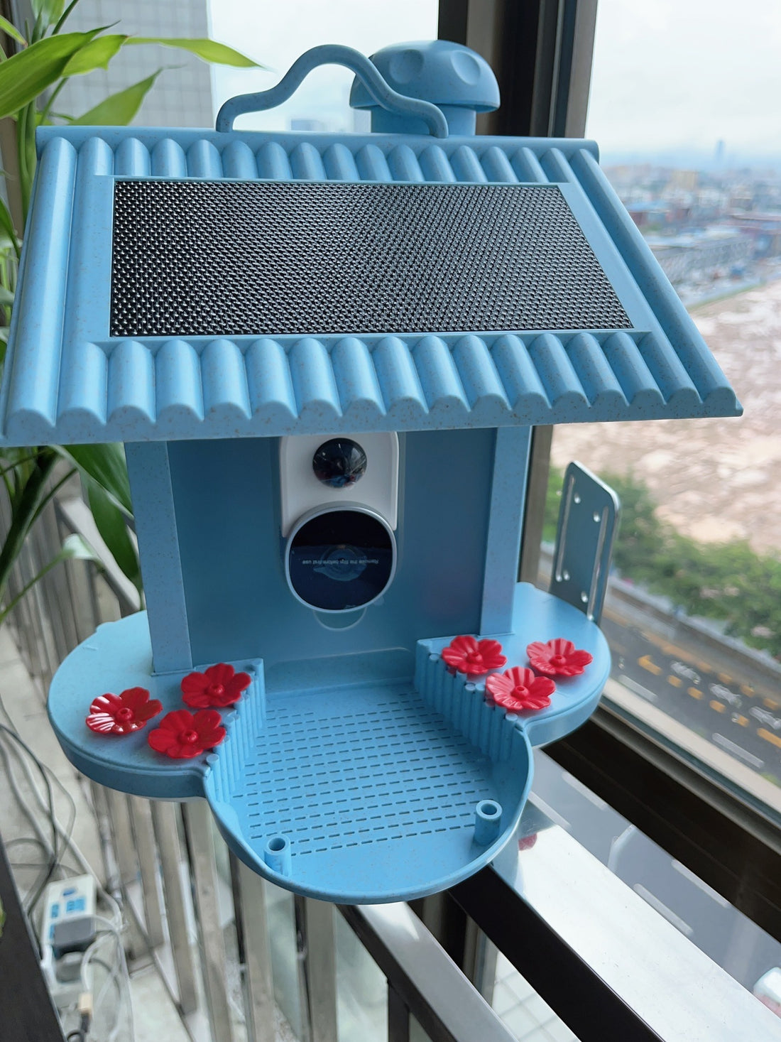 Intelligent Feeder 160 Degree Wide Angle AI Identify Birds